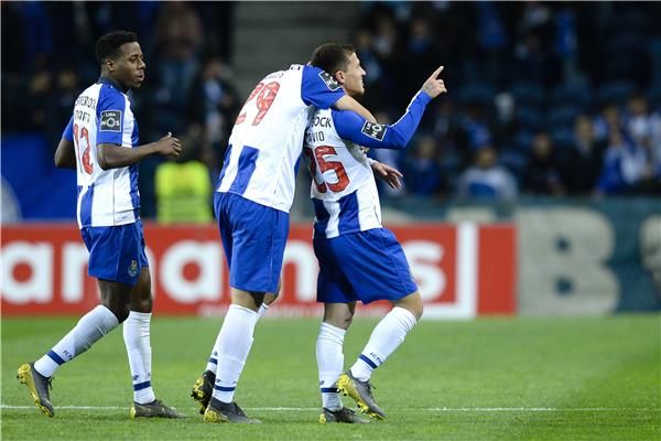 فرحة لاعبي بورتو