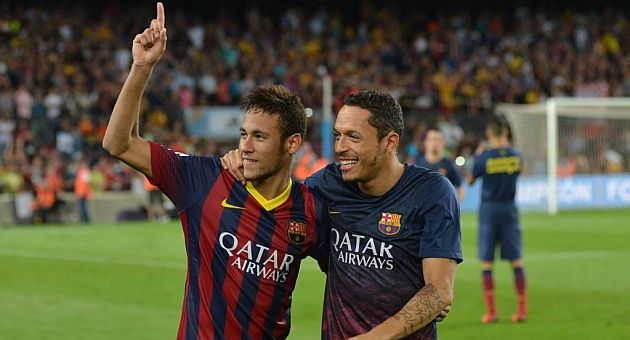  أدريانو كوريا ونيمار 