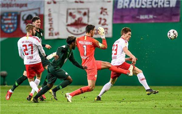 جانب من المباراة