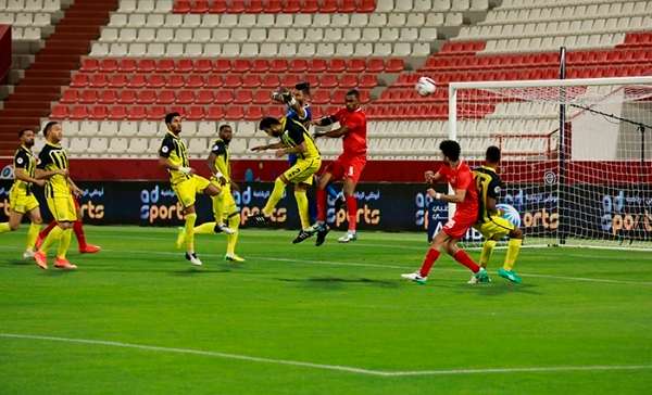 من مباراة الفريقين