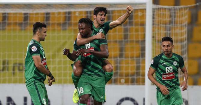 فرحة لاعبي ذوب آهن