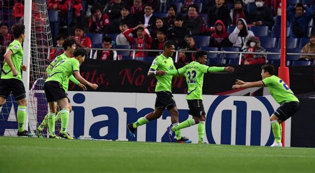 فرحة لاعبي تشونبوك