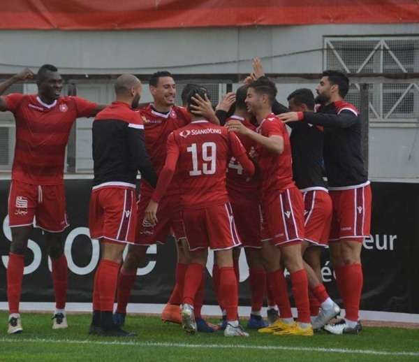 فرحة لاعبي النجم الساحلي