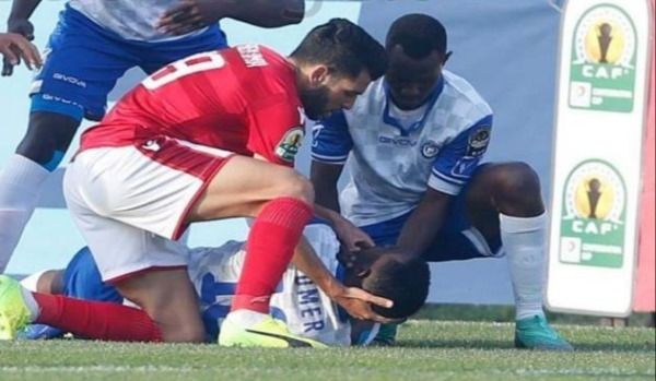 من اصابة الدمازين خلال لقاء النجم الساحلي