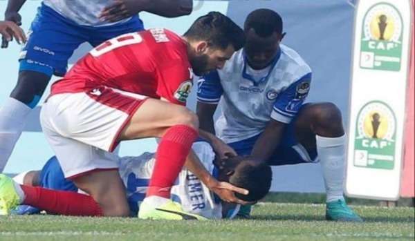 من اصابة الدمازين خلال لقاء النجم الساحلي