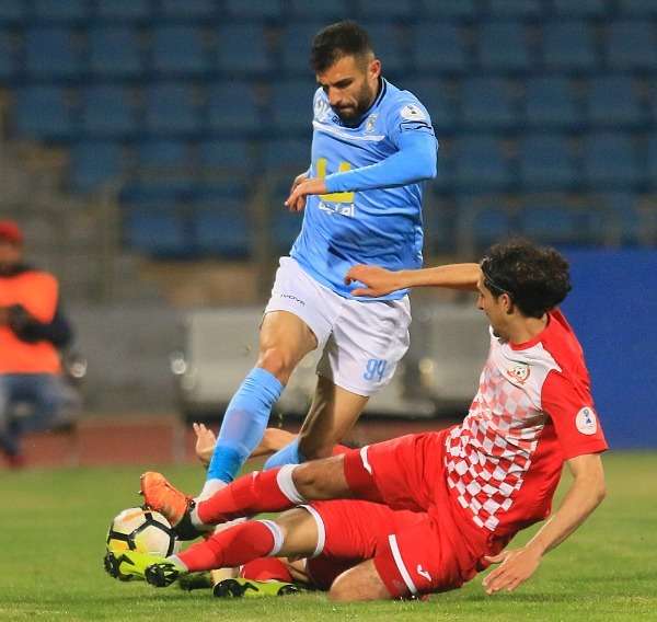 من لقاء الفيصلي وشباب الأردن