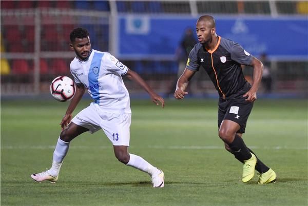 لقطة من المباراة