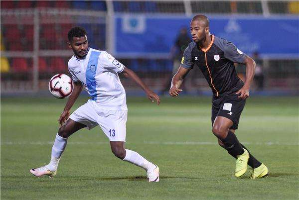 لقطة من المباراة