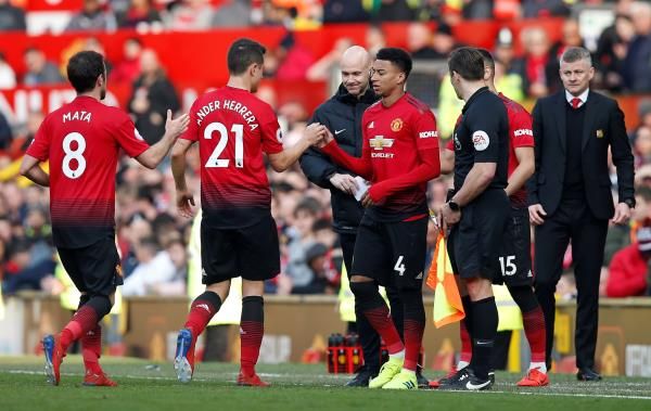 لاعبو مانشستر يونايتد