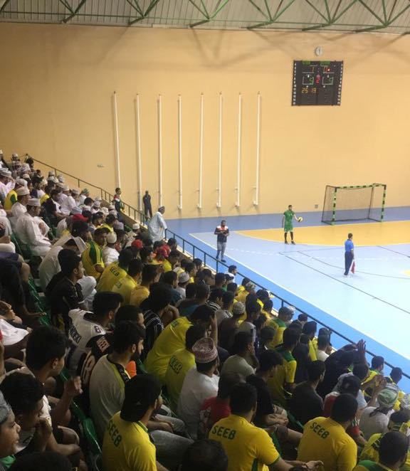 جانب من المباراة