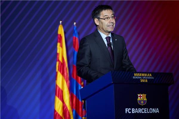 جوسيب ماريا بارتوميو رئيس برشلونة