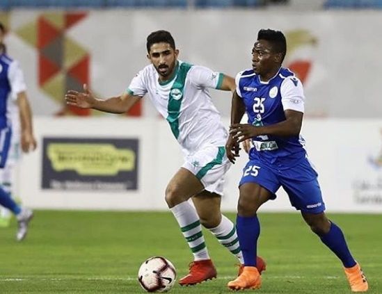 لقطة من المباراة