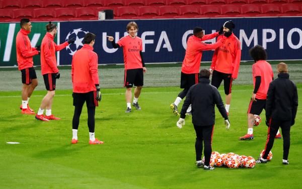 بيل بين لاعبي ريال مدريد