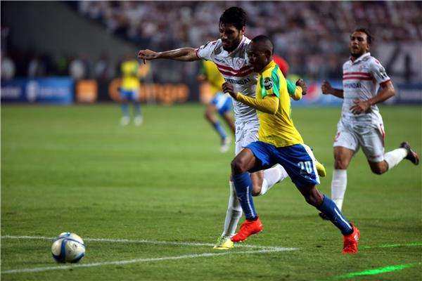 جانب من مباراة صن داونز والزمالك في 2016