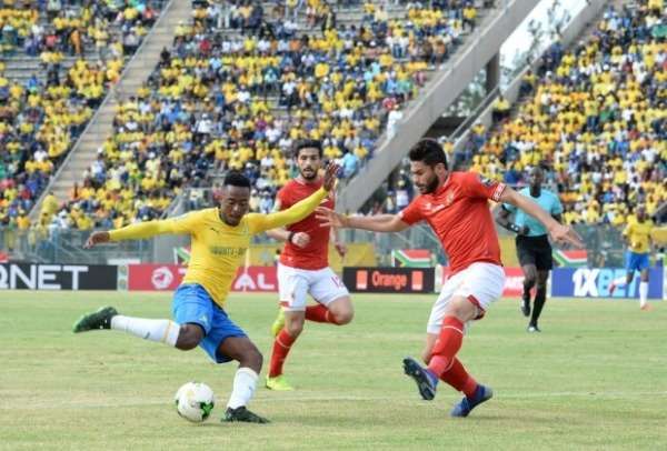 من مباراة سابقة للأهلي أفريقيا