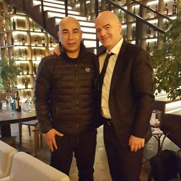 حسام حسن مع إنفانتينو