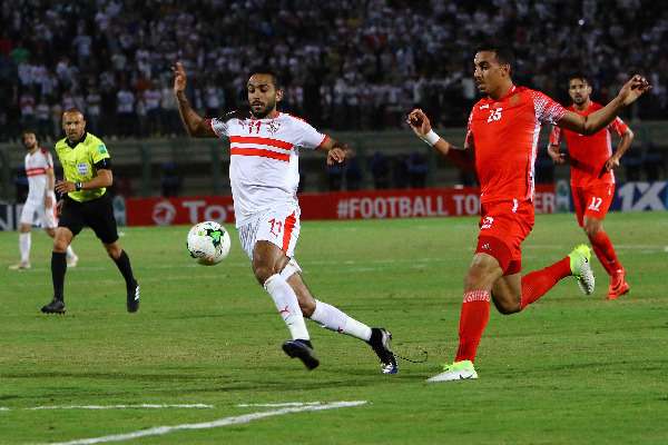 لقطة من المباراة