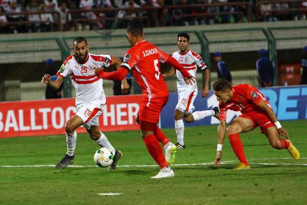 لقطة من المباراة