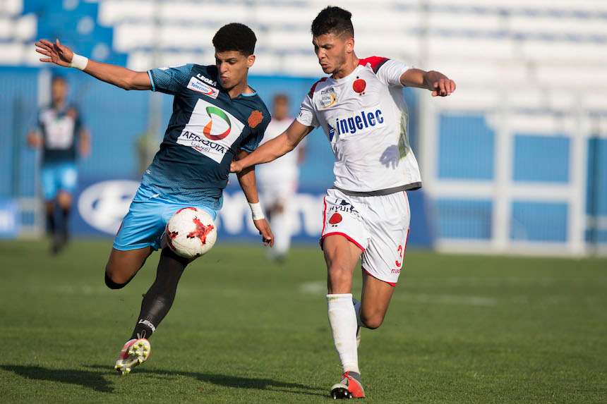 من مباراة سابقة بين الفريقين