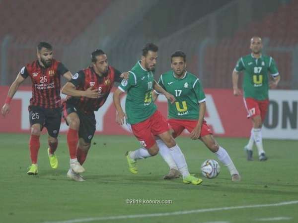 من لقاء الذهاب بين الفريقين