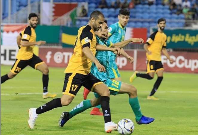 لقطة من المباراة