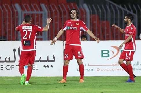 لقطة من المباراة