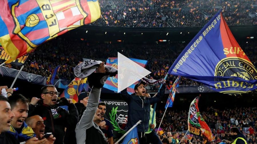 جماهير برشلونة