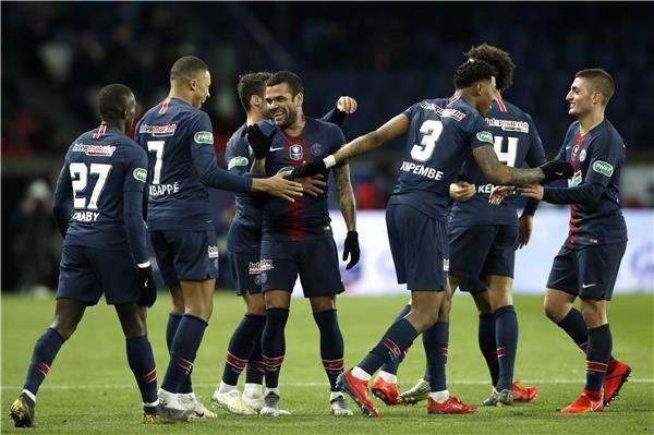 لاعبو باريس سان جيرمان