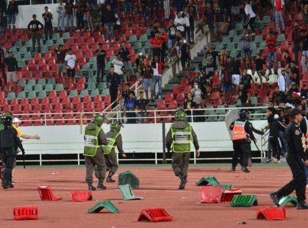 من أحداث الشغب