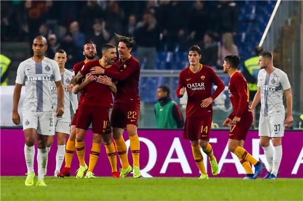 مواجهة سابقة بين روما وإنتر ميلان