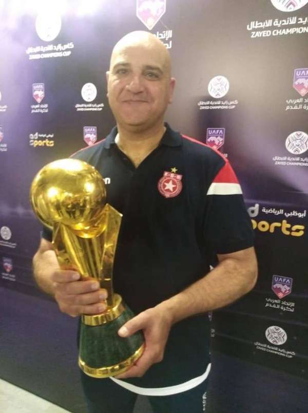 رفيق المحمدي بالتتويج العربي
