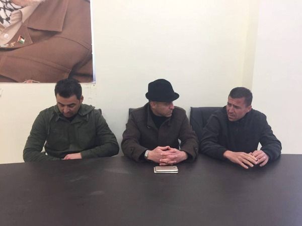 المؤتمر الصحفي لمدربي الأمعري والثقافي الكرمي