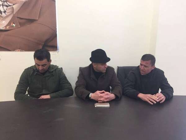 المؤتمر الصحفي لمدربي الأمعري والثقافي الكرمي