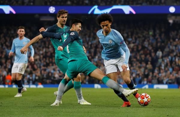 مانشستر سيتي وتوتنهام في دوري الأبطال