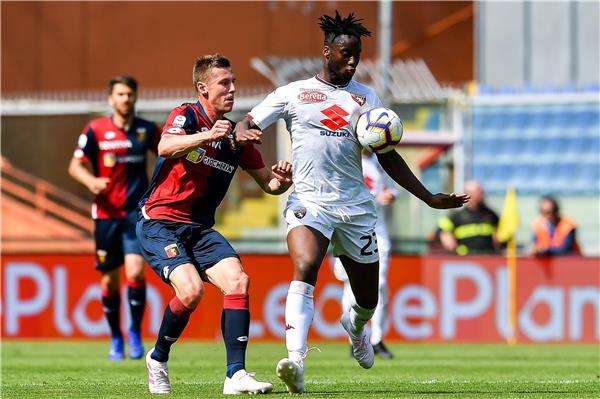 من لقاء تورينو وجنوى