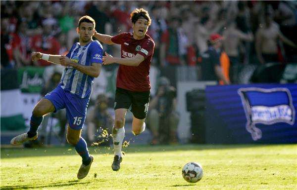 لقطة من المباراة