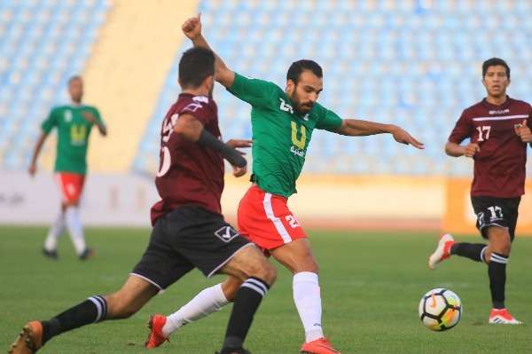 من لقاء سابق بين الوحدات والاهلي