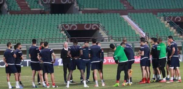 من تدريبات النجم الساحلي اليوم