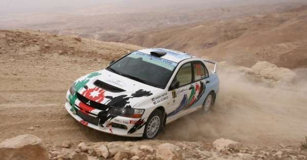 من منافسات سابقة لرالي الأردن