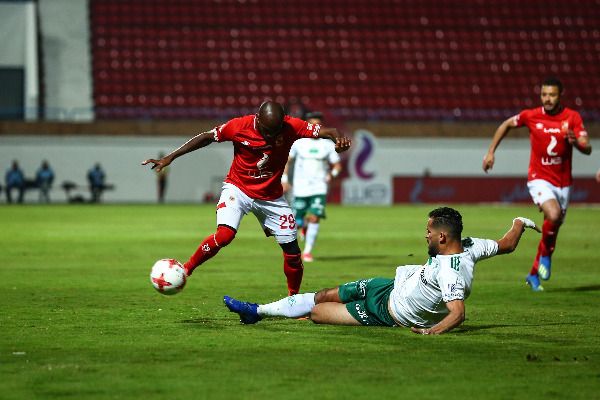 لقطة من المباراة