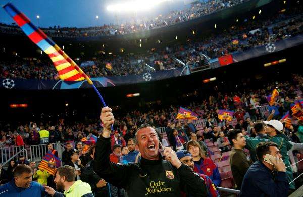 جماهير برشلونة