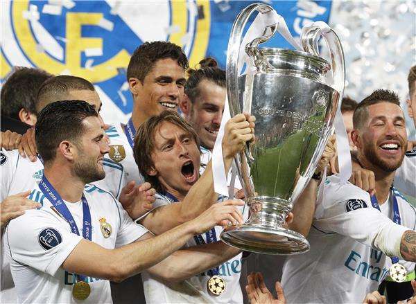 ريال مدريد بطل النسخة الماضية من التشامبيونزليج
