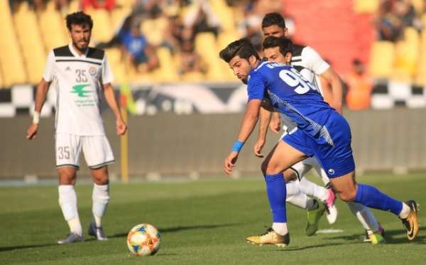 لقطة من المباراة