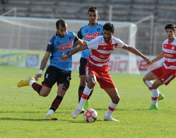 من مباراة الذهاب بين الافريقي ومستقبل قابس