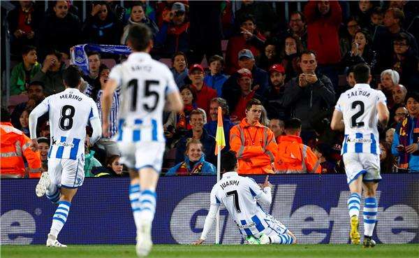 لاعبو سوسيداد 