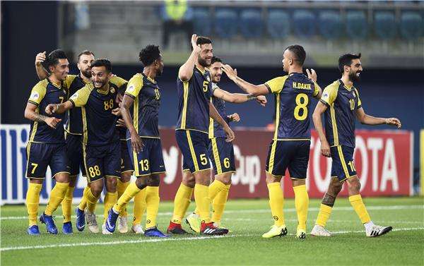 فرحة لاعبي العهد 