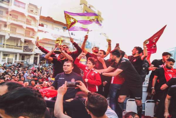 جانب من الاحتفالات