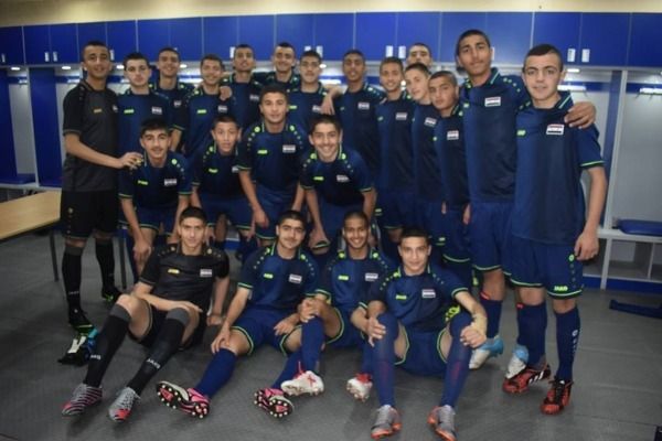 لاعبو منتخب سوريا للناشئين