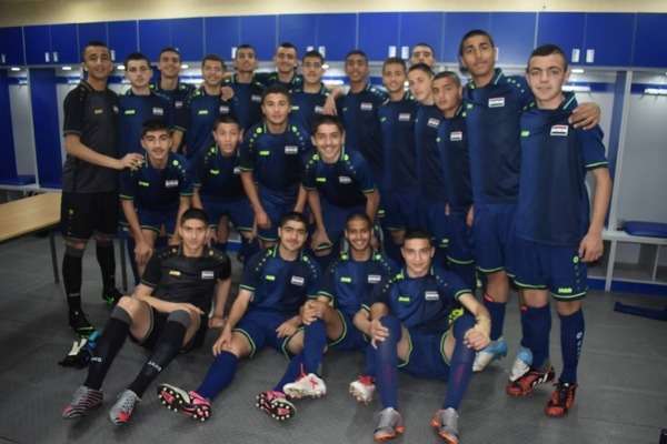 لاعبو منتخب سوريا للناشئين