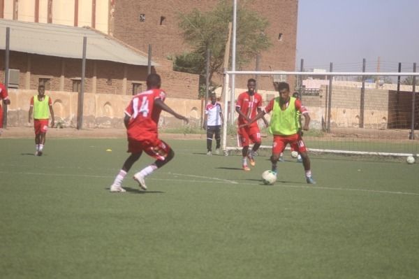 من مران الأولمبي السوداني